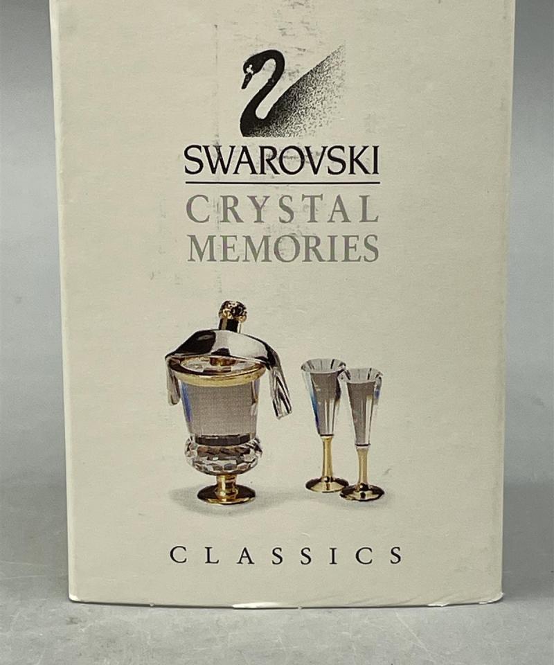Swarovski Crystal Memories miniatyyri samppanja astiat