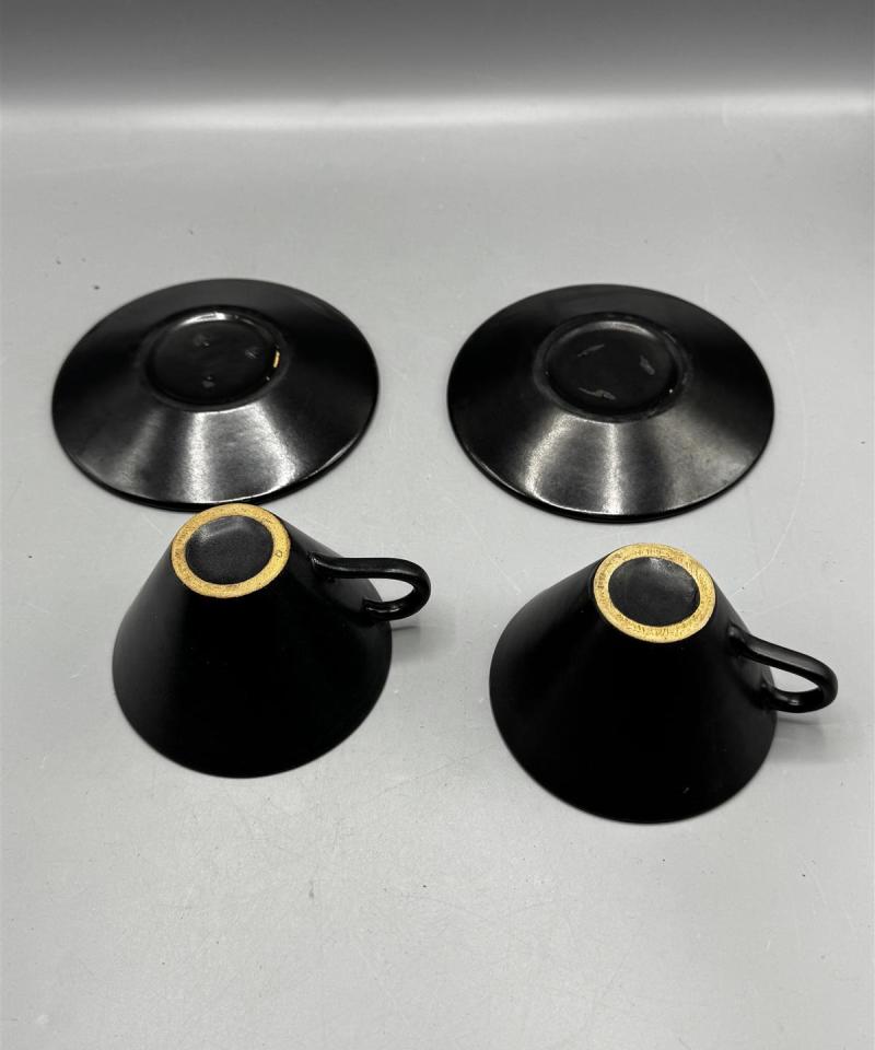 Kupittaan Savi kahvikupit (2 kpl) musta