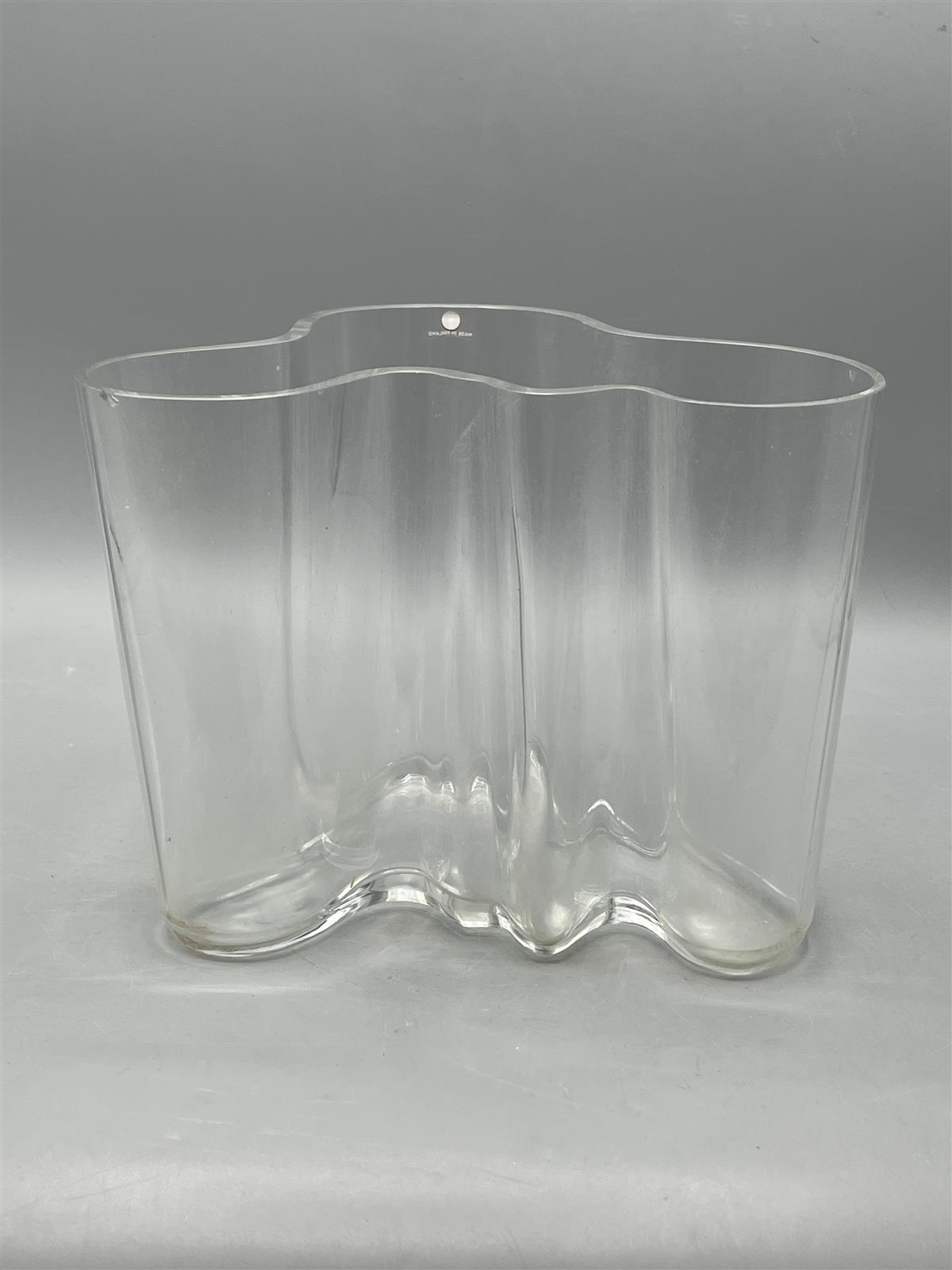 Iittala Aalto 3030 maljakko kirkas 160mm, Alvar Aalto