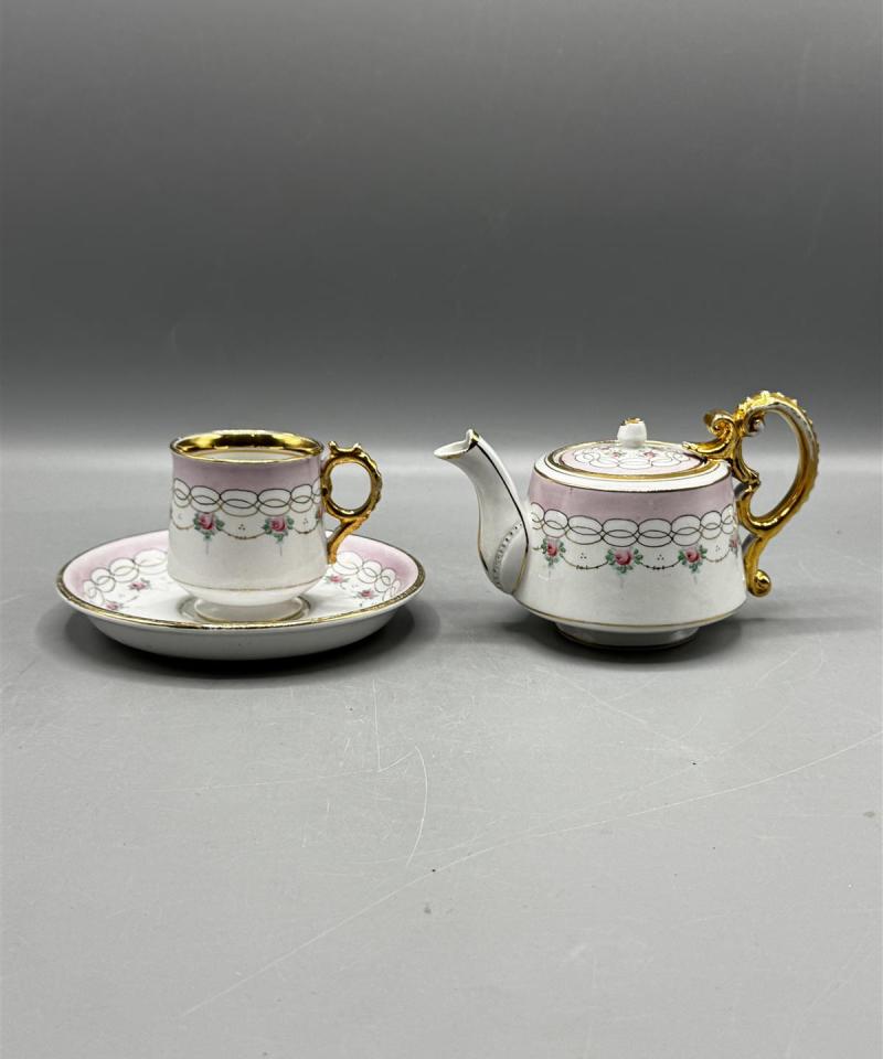 Kuznetsov teekannu ja kupit (3 kpl)