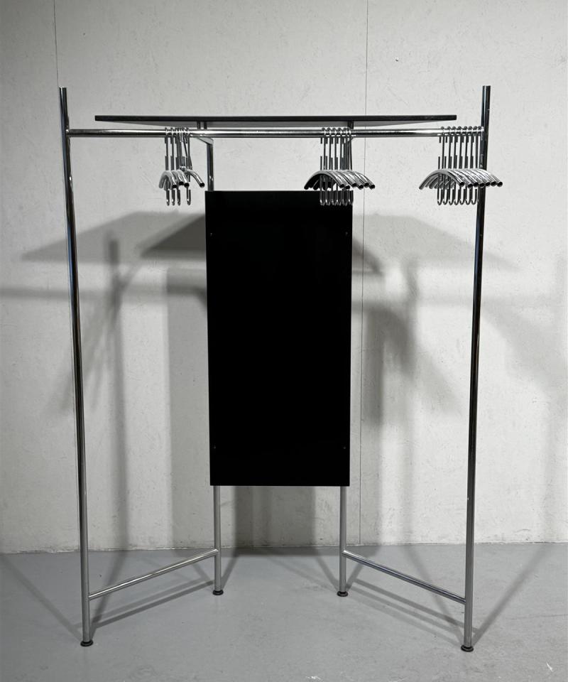 Inno vaatenaulakko kromi kulmikas