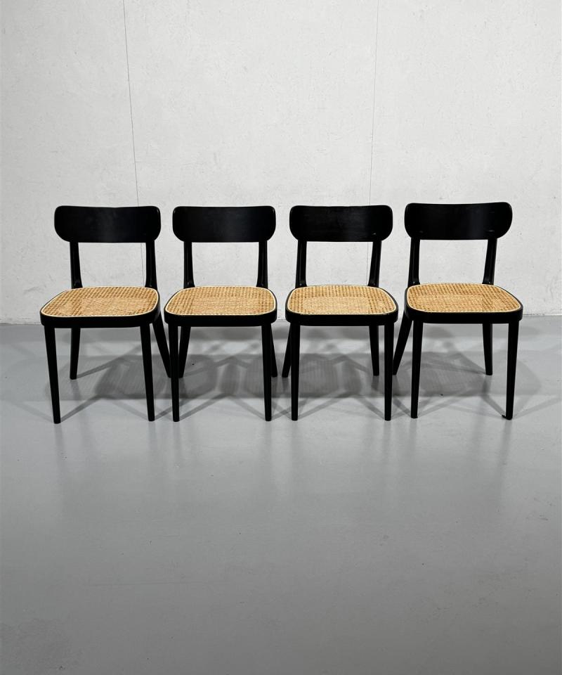 Jysk Faurholt tuolit (4kpl) musta rottinki