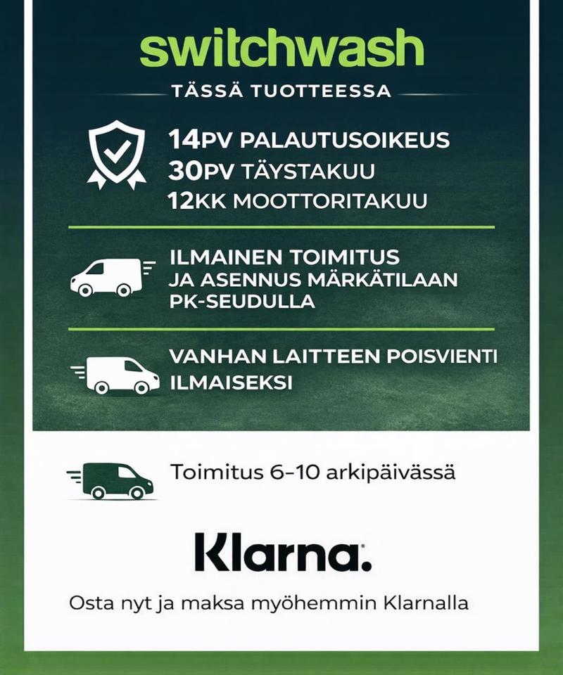 Candy Alise kuivaava pesukone 6/4kg