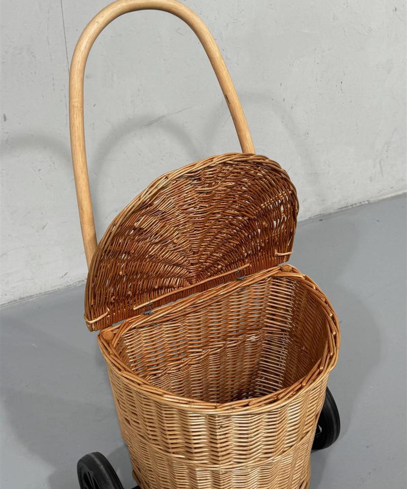 Andersen Shopper rottinkikori pyörillä