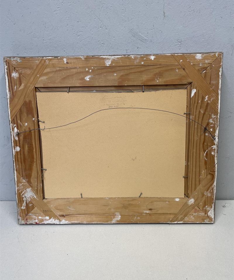 Taulu maisema vesiväri, Hugo Backmansson