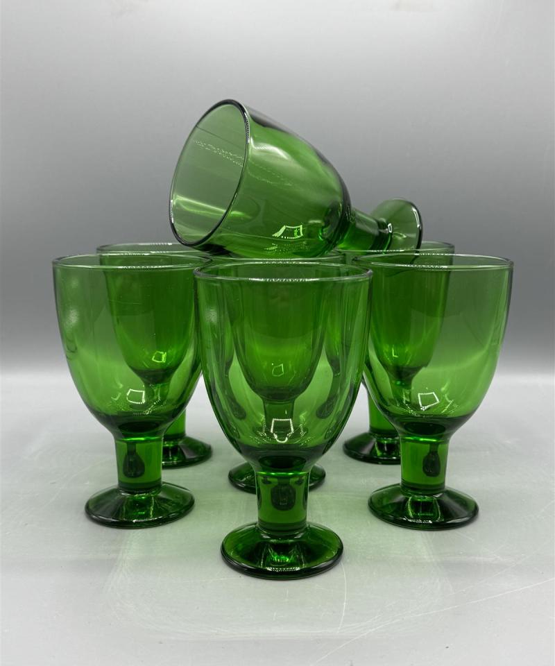 Iittala Verna lasi vihreä (7 kpl)
