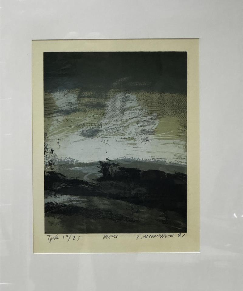 Taulu Grafiikkateos Tapani Mikkonen