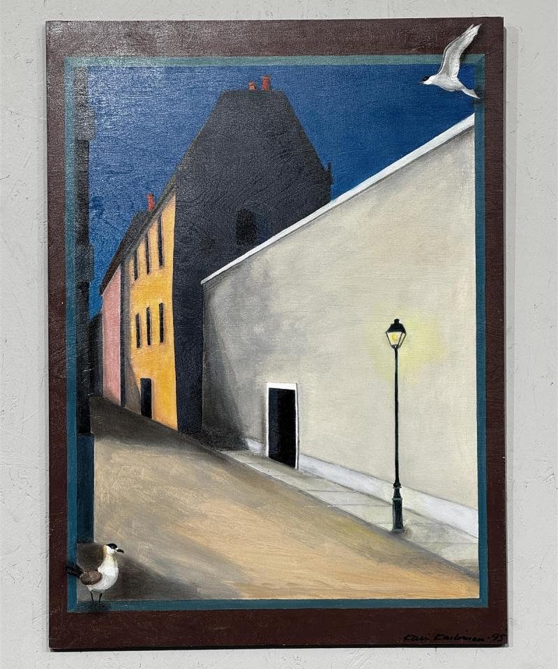 Taulu "Umpikuja" maalaus Kari Koskinen -95