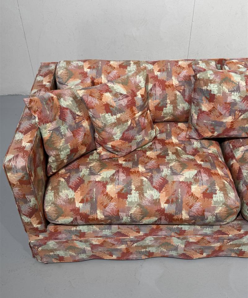 Sohva 2 istuttava, monivärinen