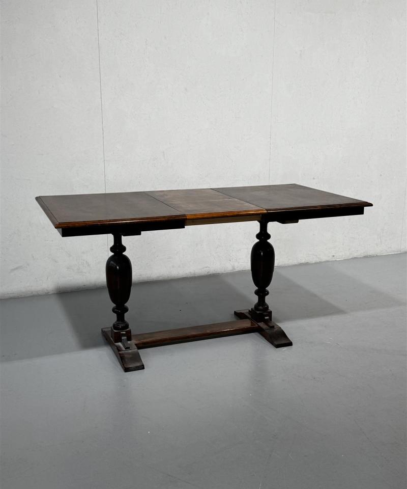 Rustiikki ruokapöytä 120x80cm jatkettava