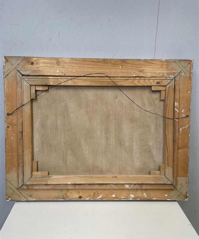 Taulu Maisema öljyväri, Uuno Soldan