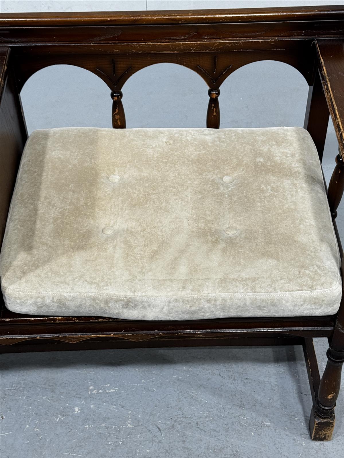 Vintage puhelinpenkki