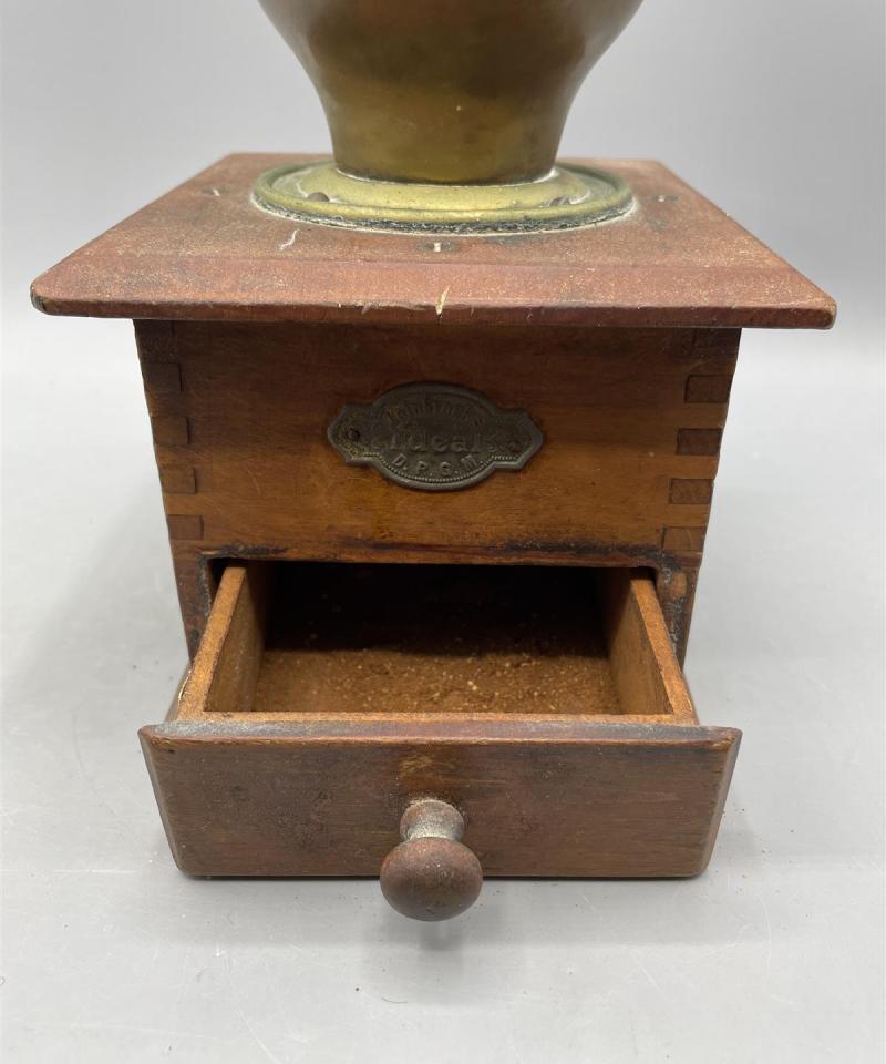 Vintage kahvimylly koriste