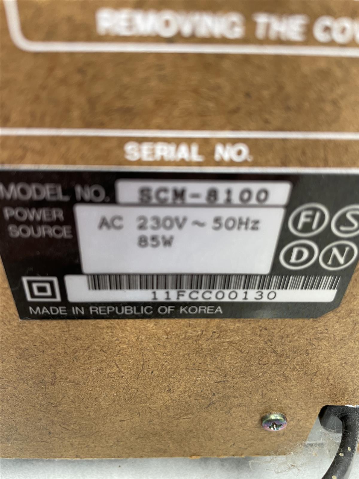 Samsung SCM-8100 stereo