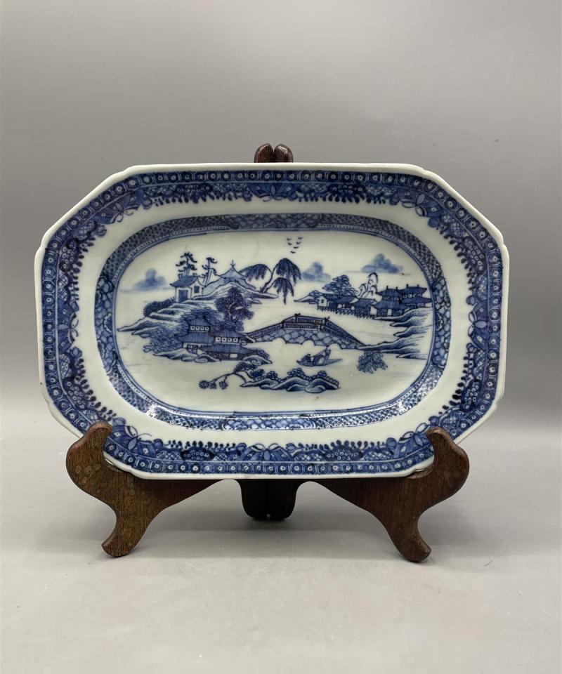 Antiikkinen posliini vati Kiina Qianlong