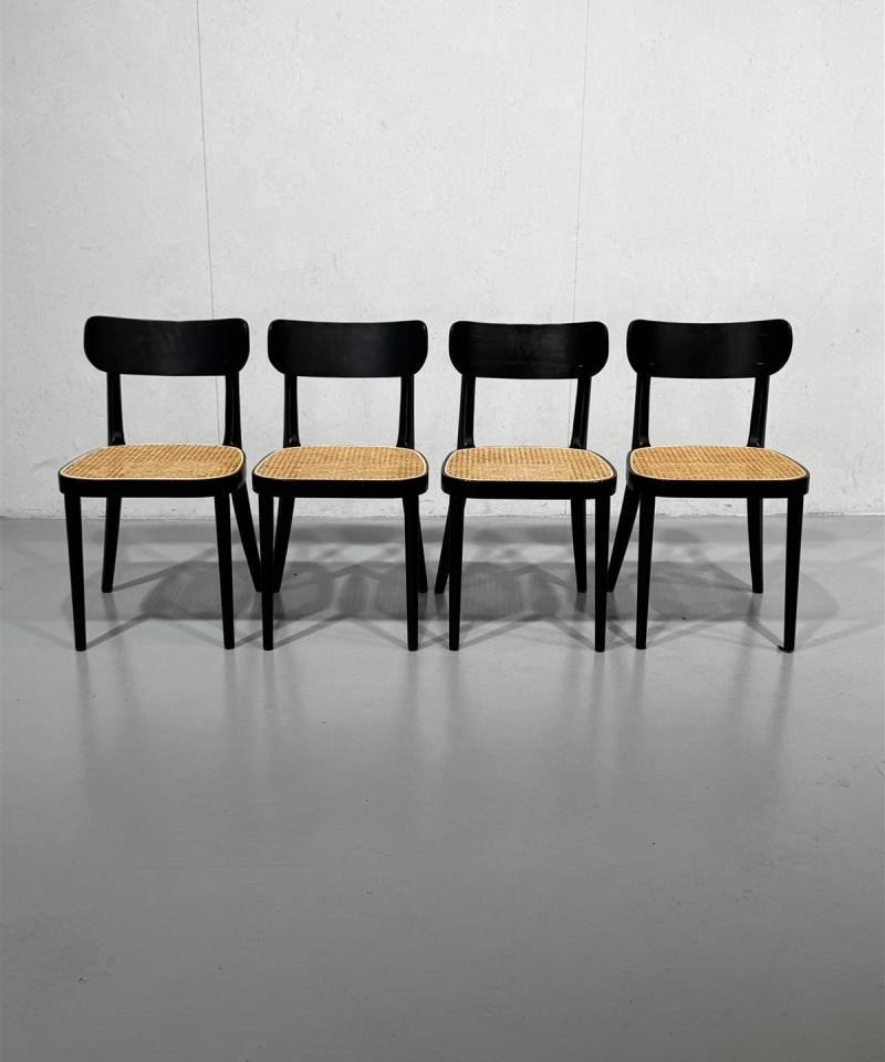 Jysk Faurholt tuolit (4kpl) musta rottinki