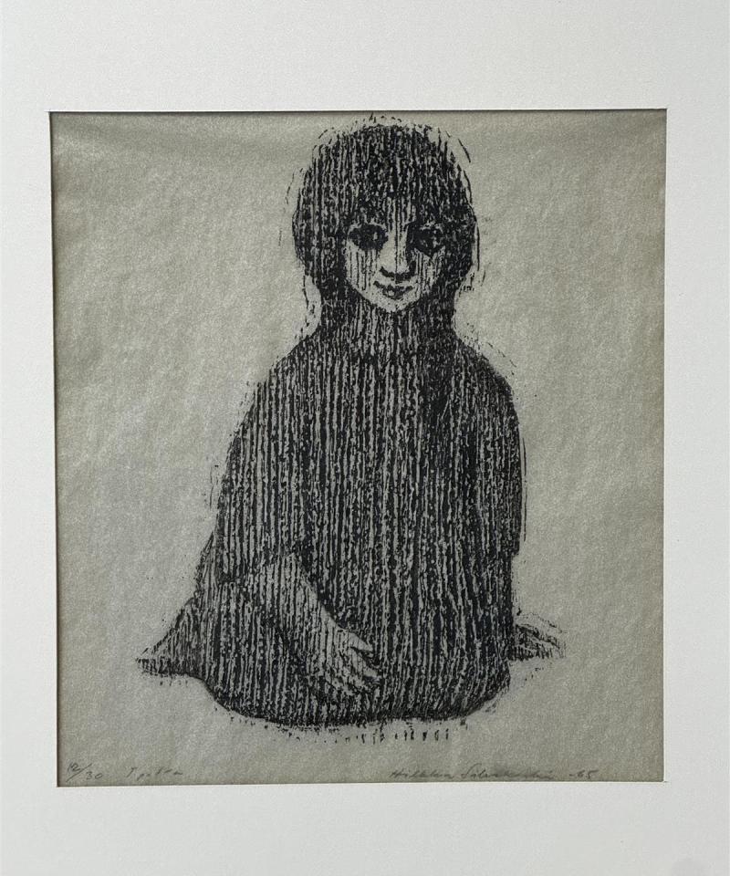 Taulu puupiirros Hilkka Silvekoski -65