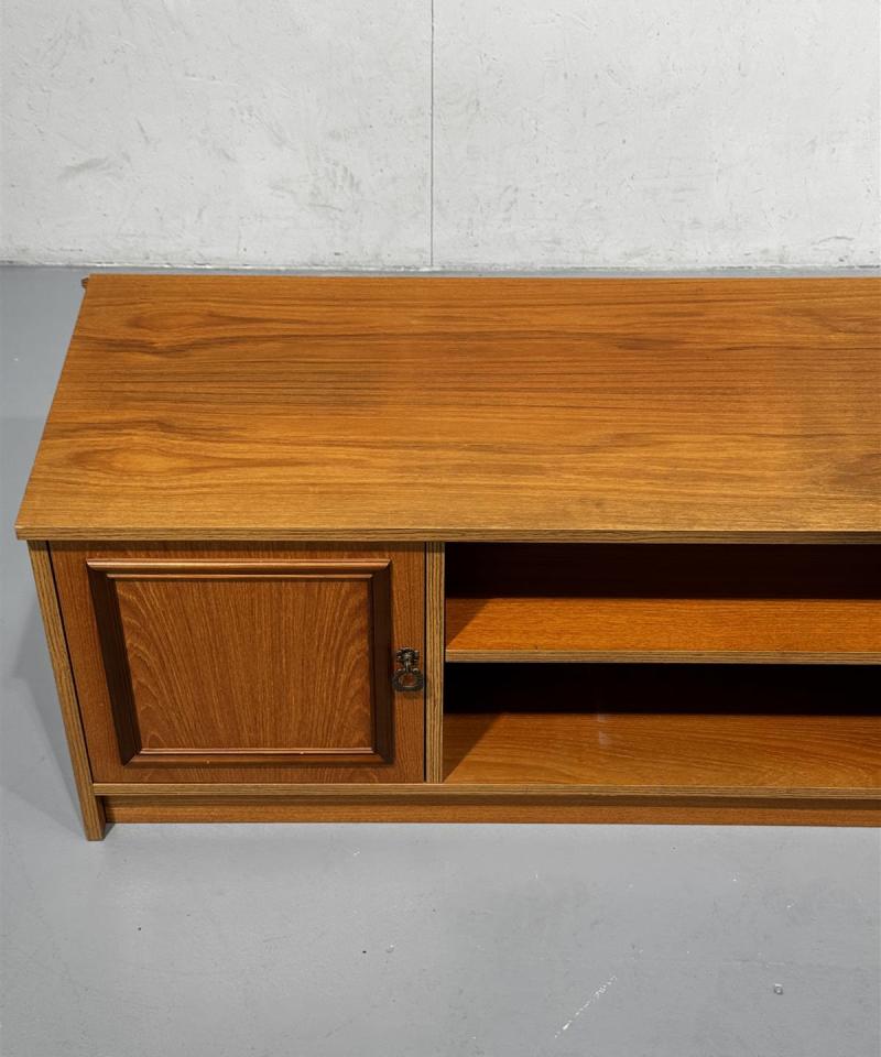 Vintage teak TV-taso 148cm