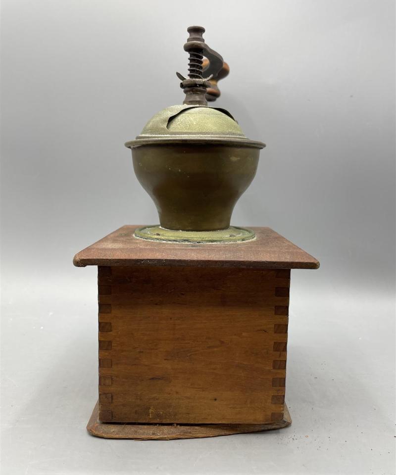 Vintage kahvimylly koriste