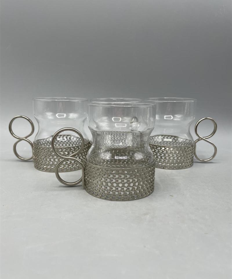 Iittala Tsaikka kuumajuomalasi 4kpl + pidike 5kpl