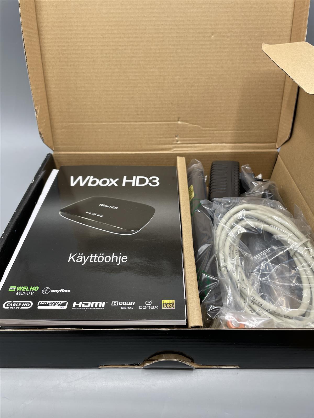 Wbox HD3 digiboksi