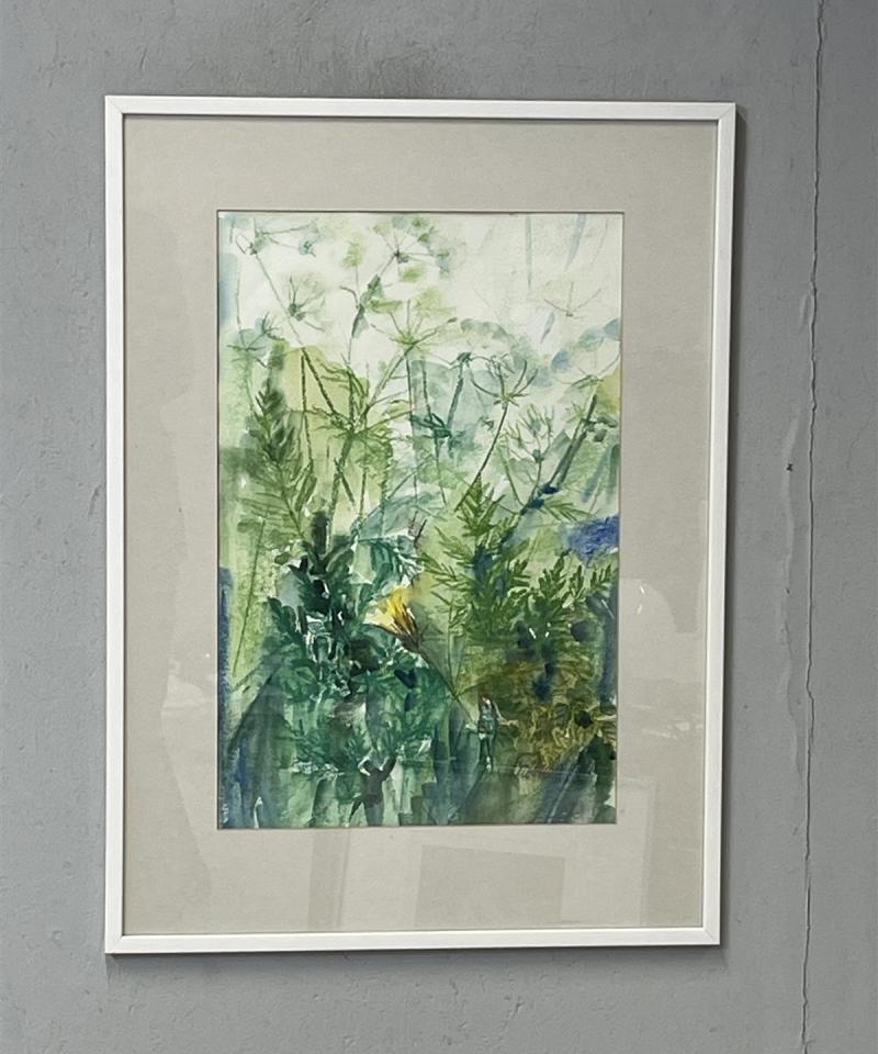 Taulu ”Notkon putket” pastelli, Sanna Kamula 1996