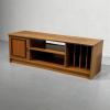 Vintage teak TV-taso 148cm