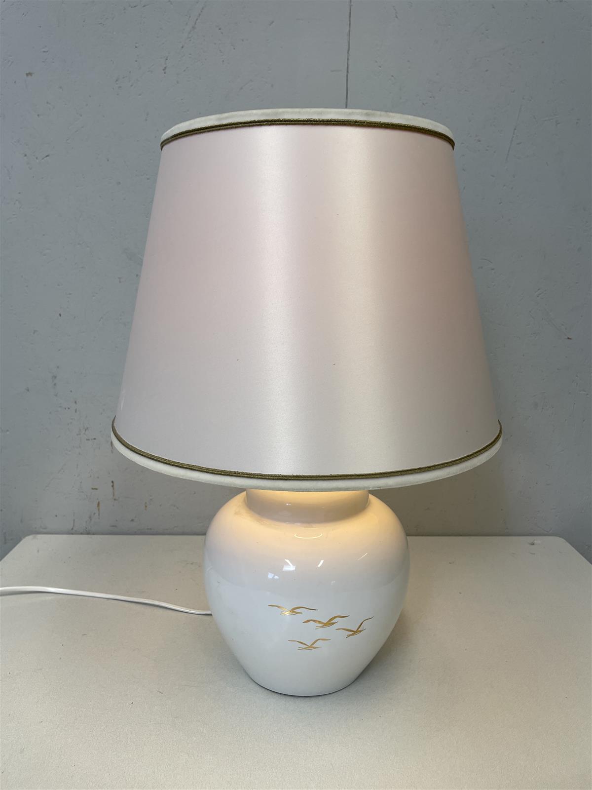 Orno vintage pöytävalaisin keraaminen jalka