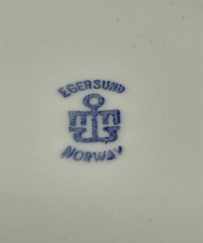 Egersund lautaset 8kpl