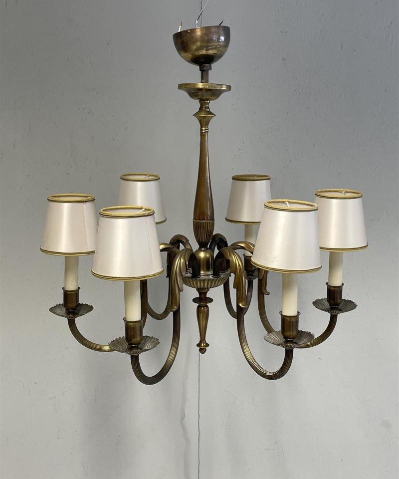 Klassinen kattokruunu 6-valopistettä