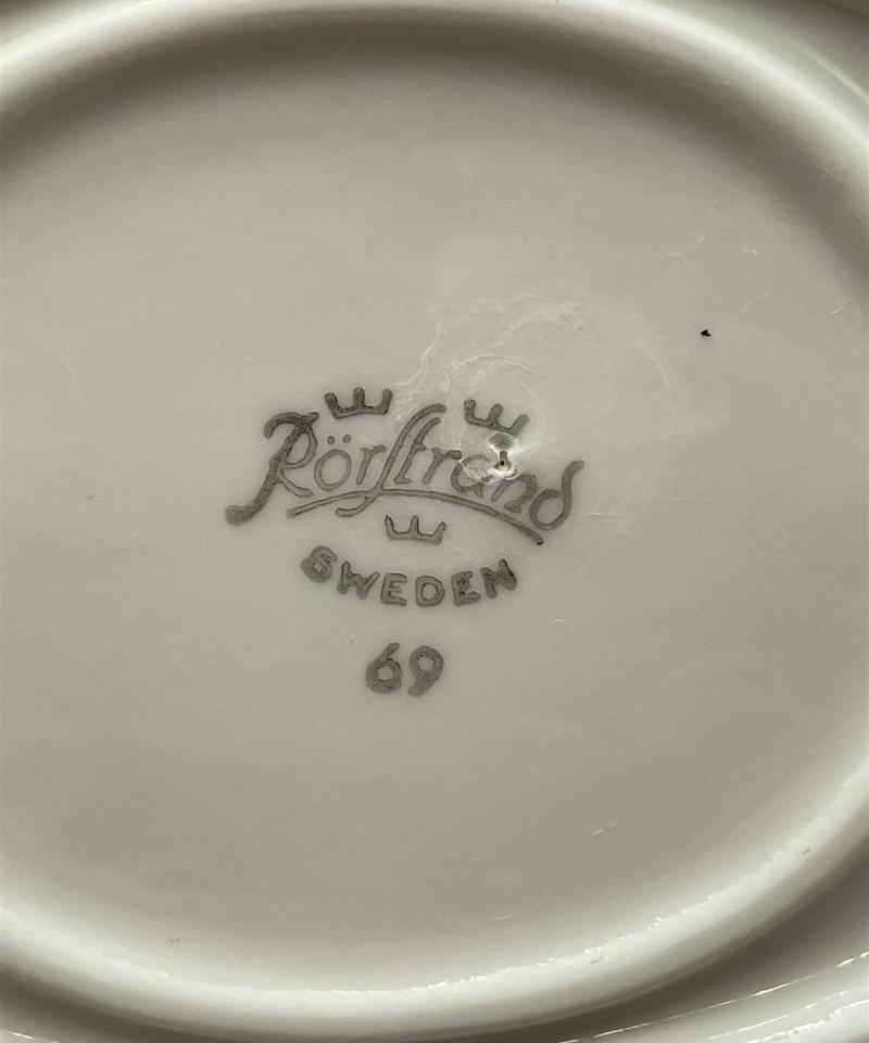 Rörstrand posliini kastikekulho