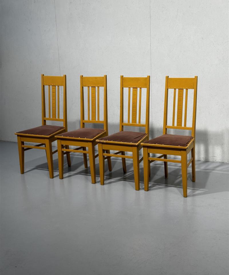 Vintage puutuolit (4kpl)