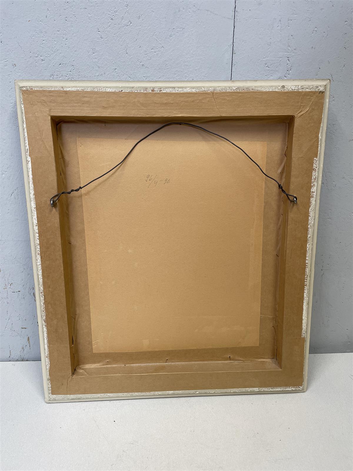 Taulu Kukkamaalaus pastelli, Rauha Tiihonen 1957