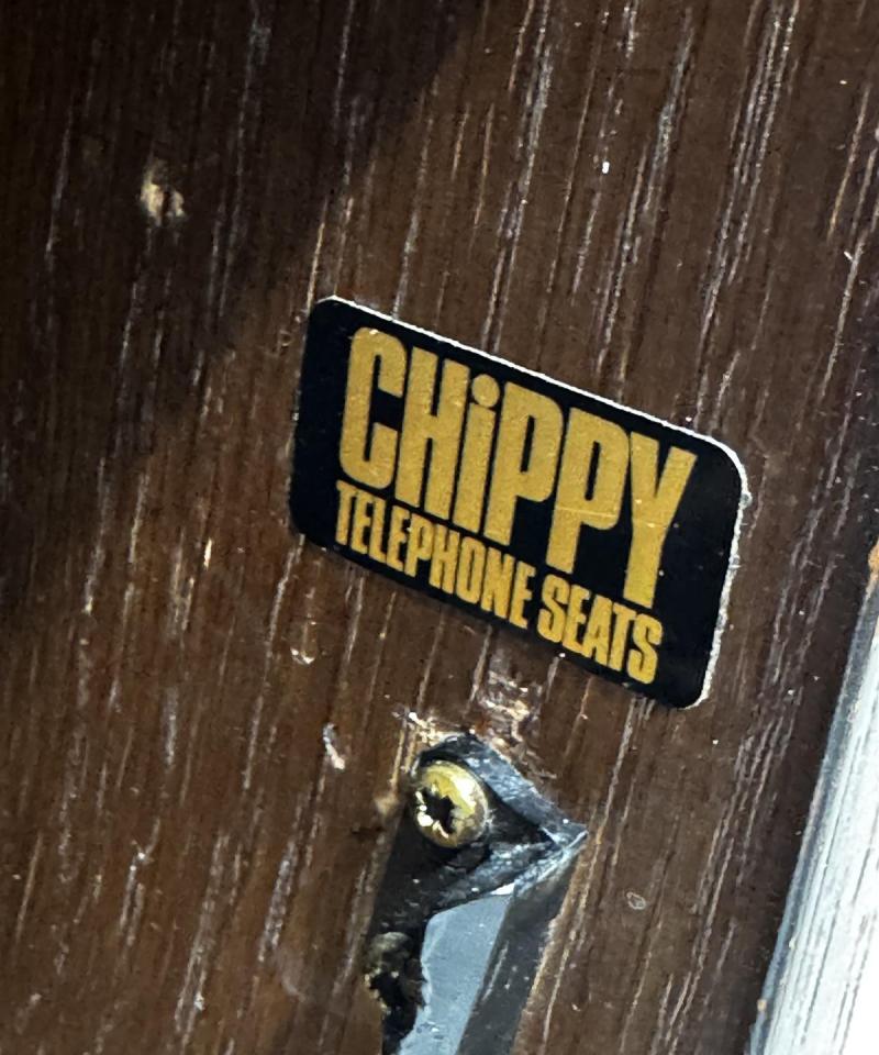 Vintage puhelinpenkki