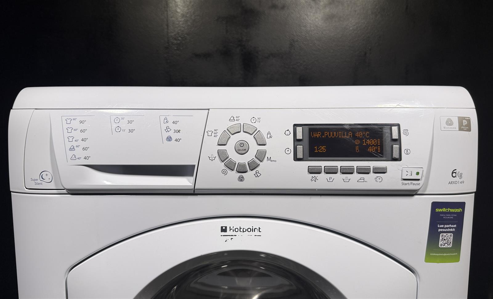 Hotpoint pesukone ARXD 149