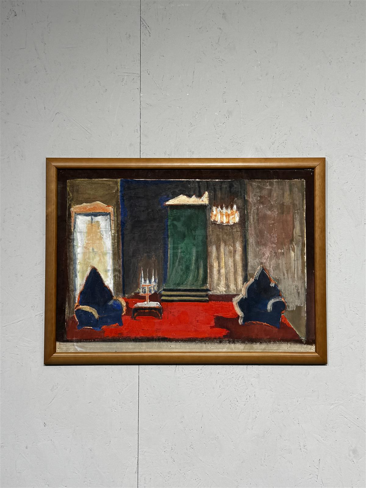 Taulu öljyväri kovapinnalle Uuno Eskola