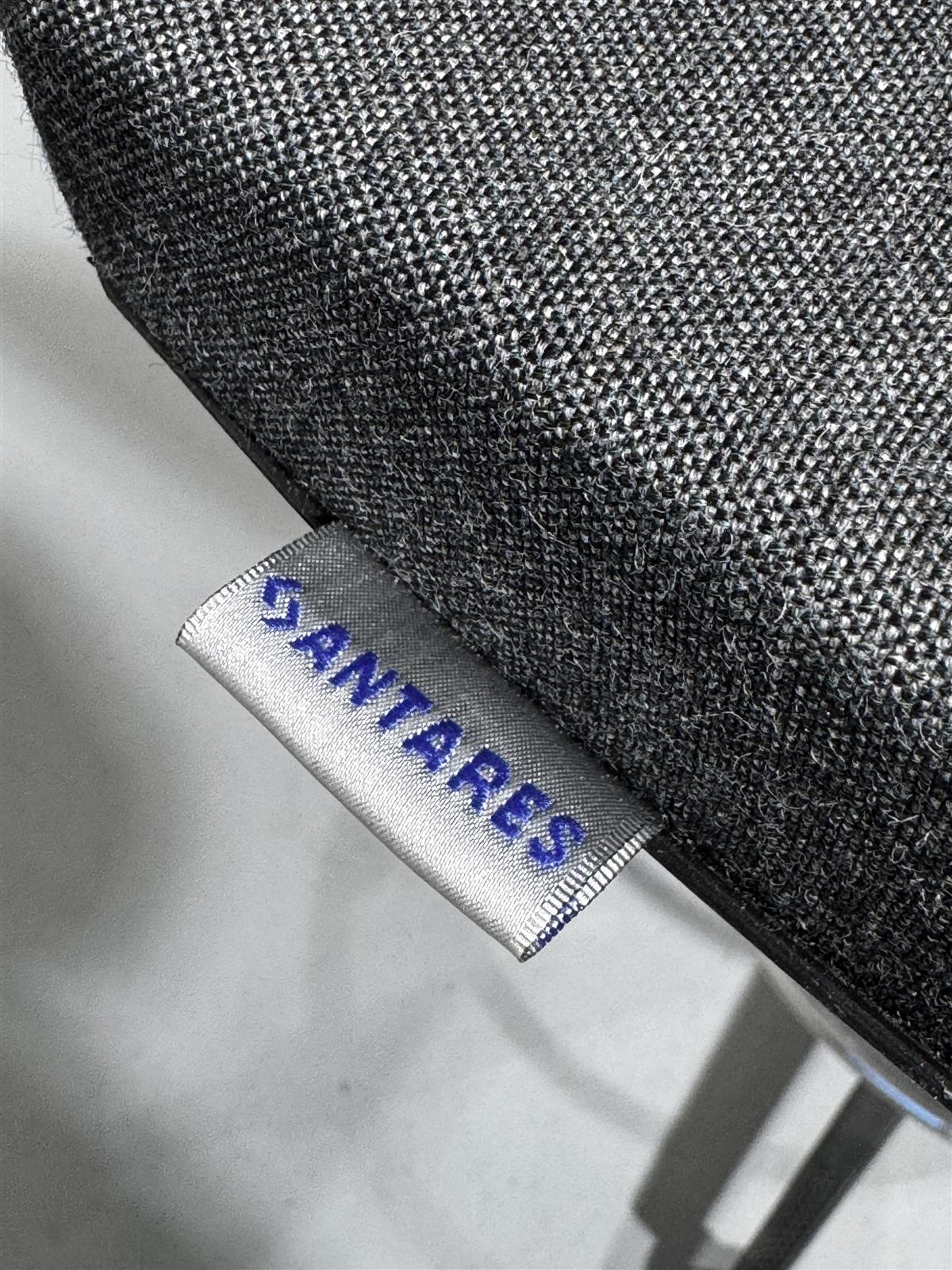 Antares korkea toimistotuoli musta