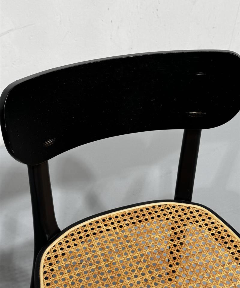 Jysk Faurholt tuolit (4kpl) musta rottinki