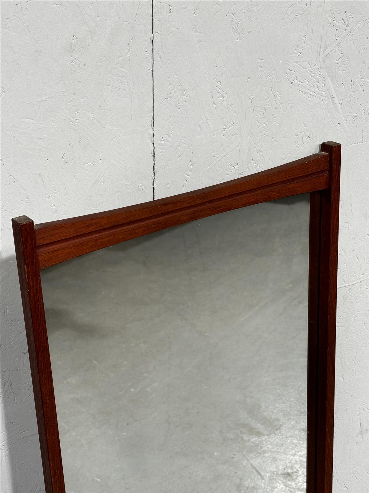 Vintage teak peili 40x105cm