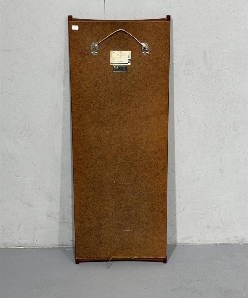 Vintage teak peili 40x105cm