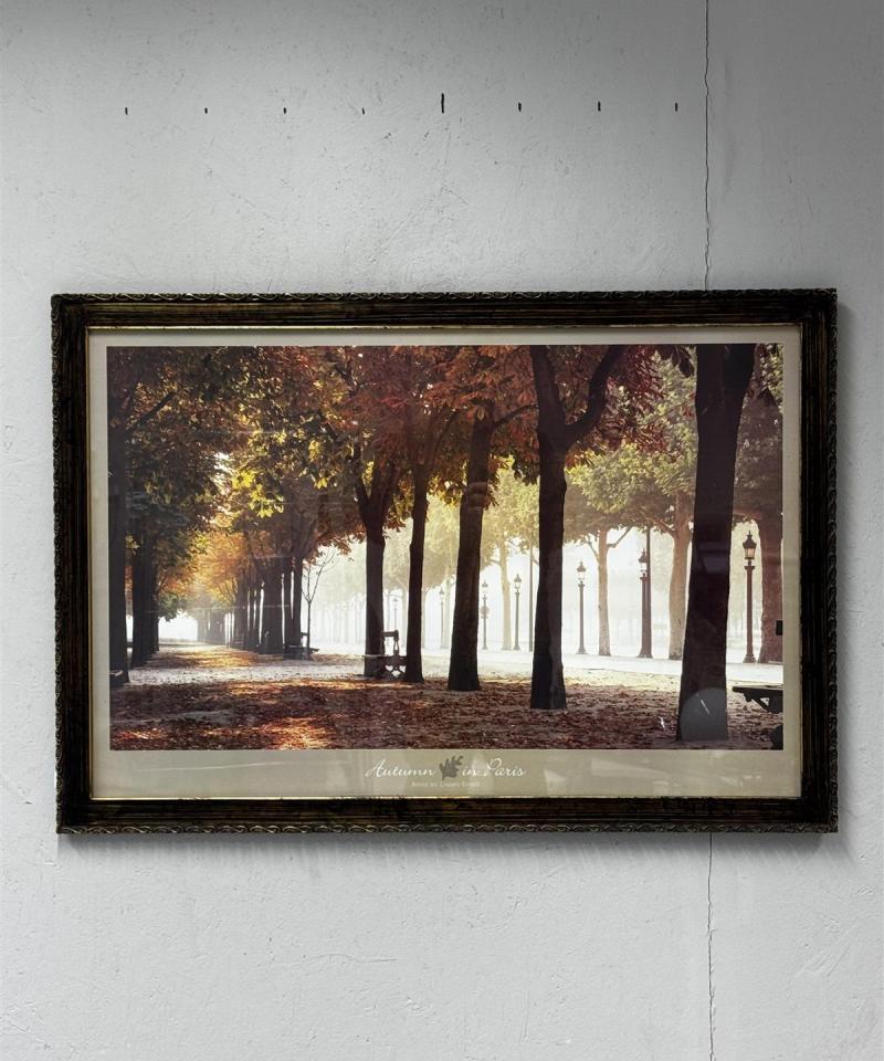 Juliste raameissa Autumn in Paris