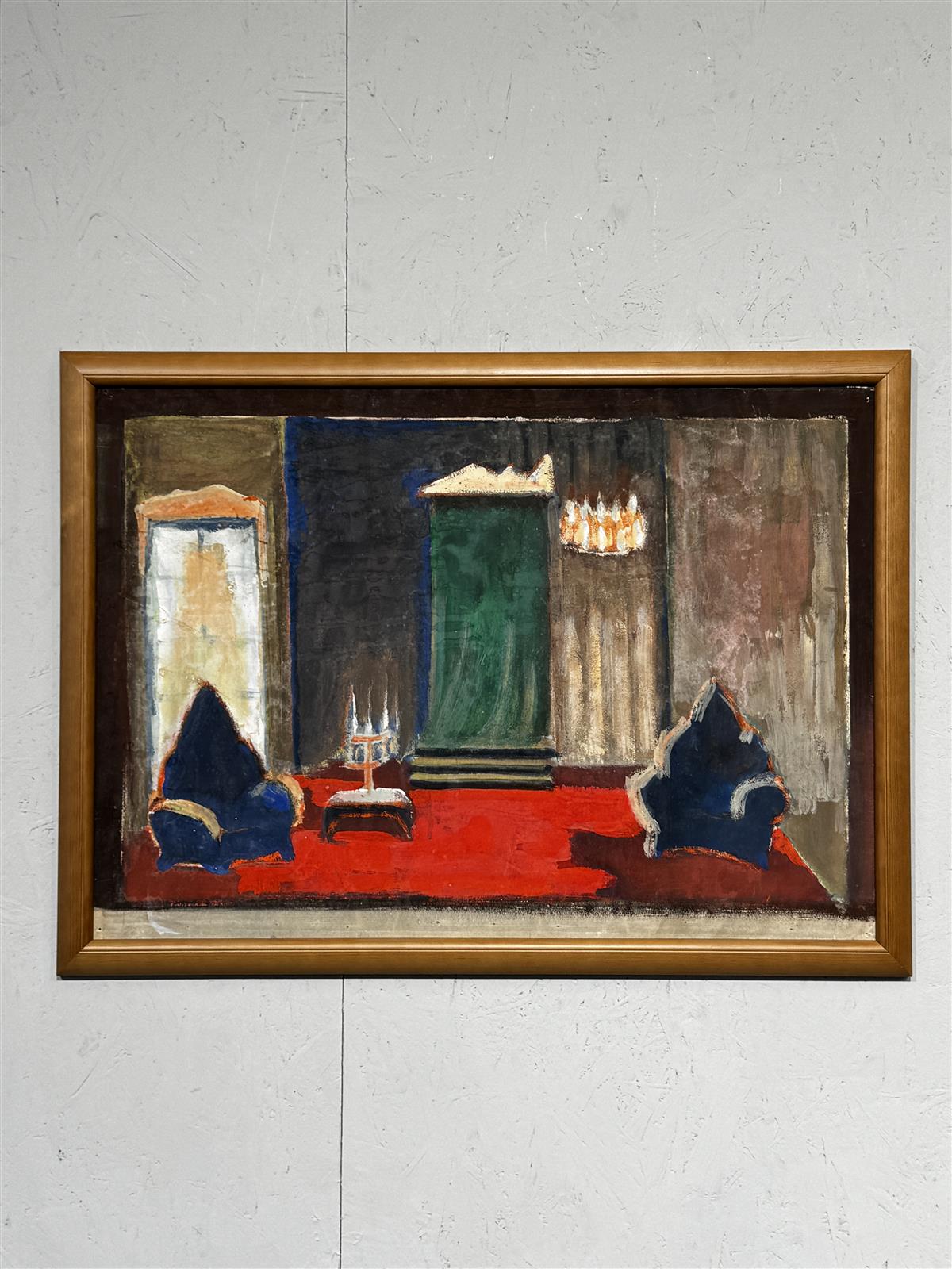 Taulu öljyväri kovapinnalle Uuno Eskola