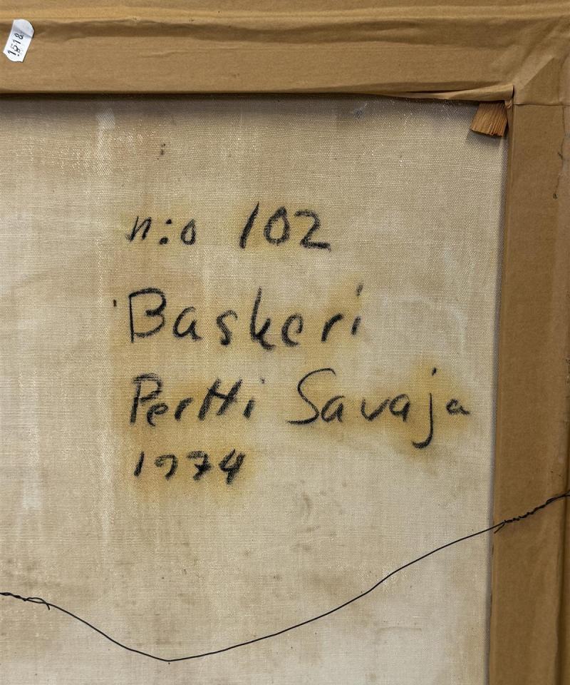 Taulu öljyvärimaalaus Baskeri P Savaja