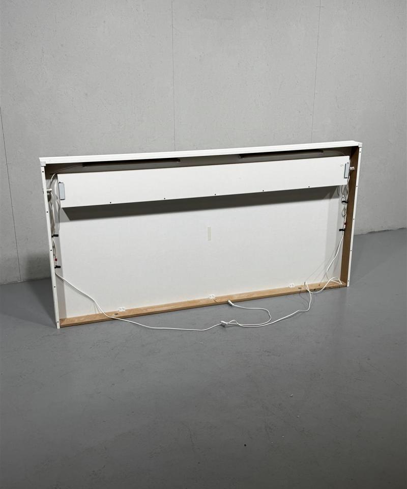 Sängynpääty 200x100 valaisimilla