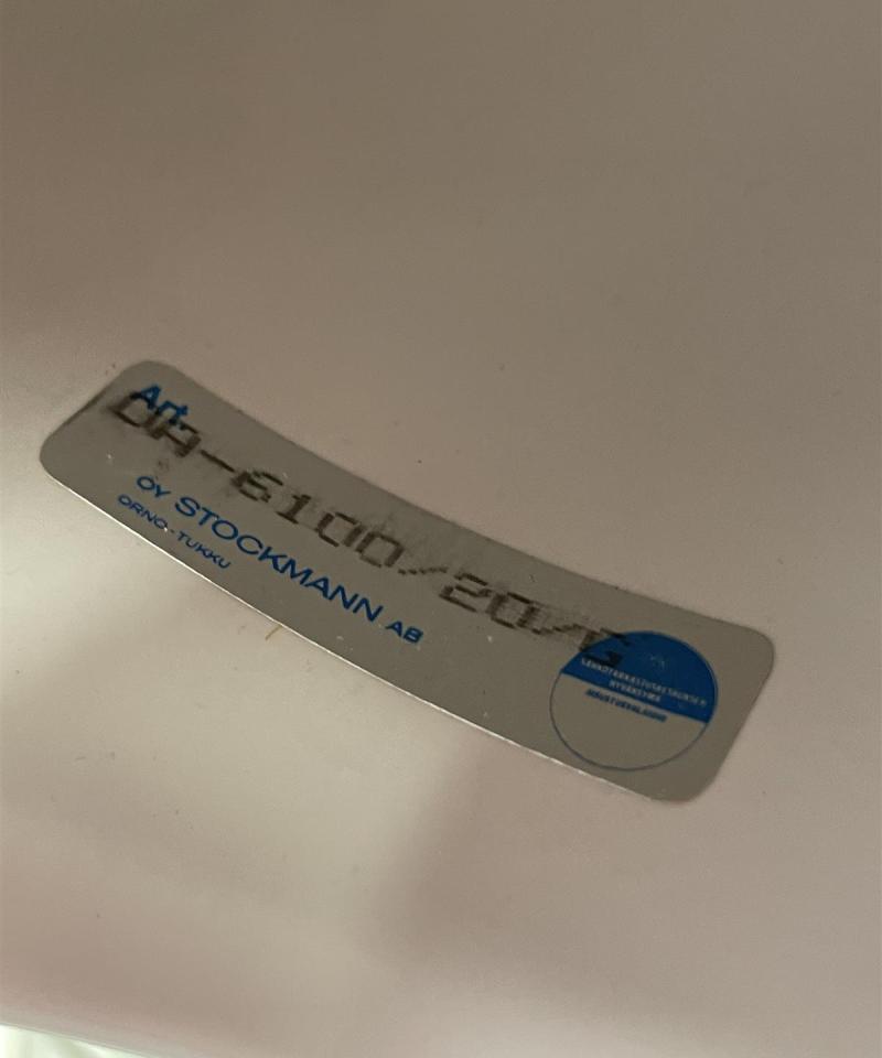 Orno vintage pöytävalaisin keraaminen jalka