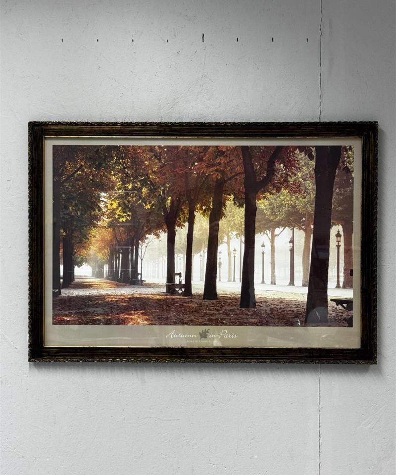 Juliste raameissa Autumn in Paris