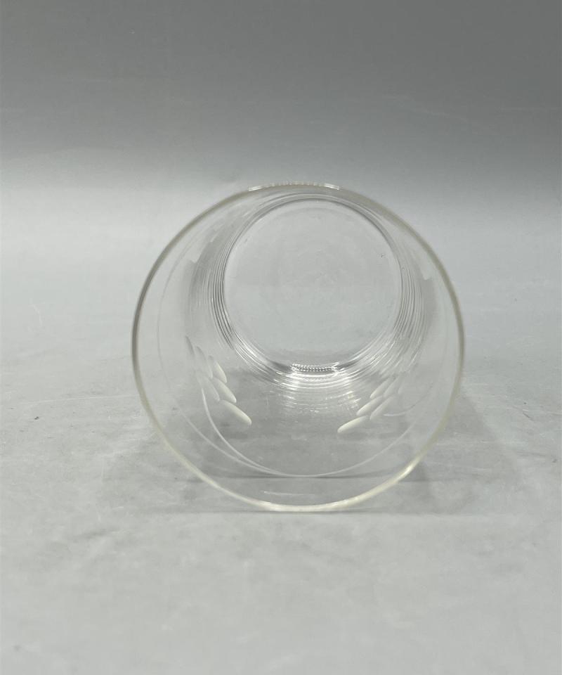 Kirkkaat juomalasit hiottu koriste 9kpl