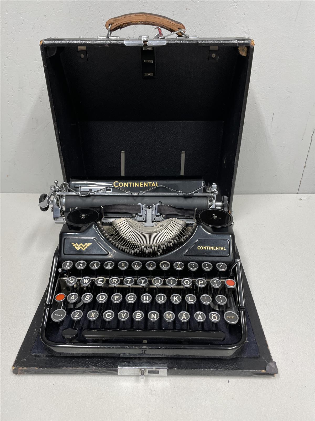 Vintage Continental Wanderer-Werke kirjoituskone