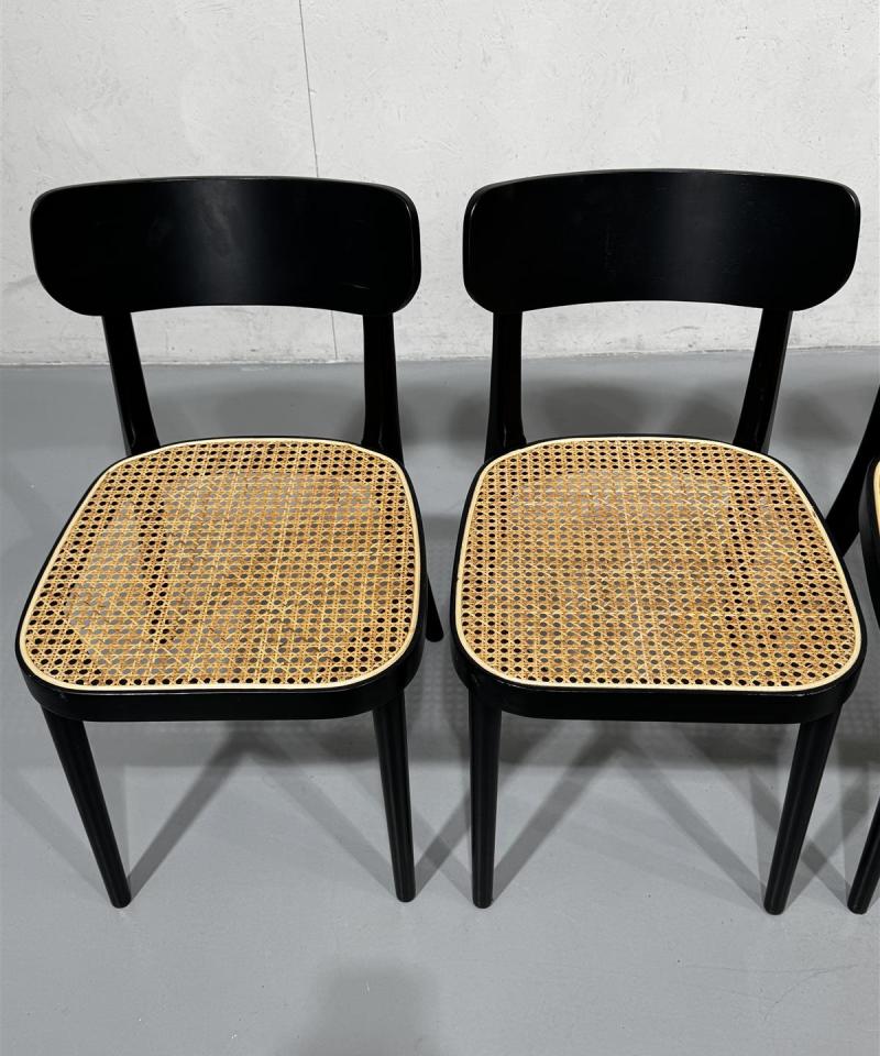 Jysk Faurholt tuolit (4kpl) musta rottinki