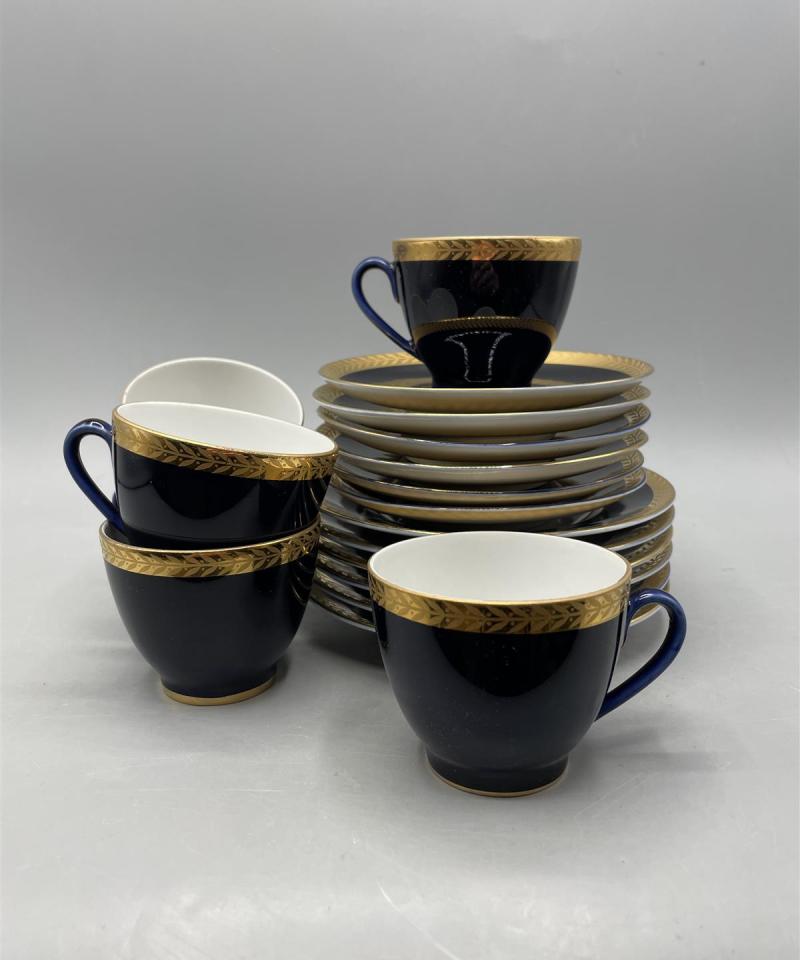 Lomonosov Cobalt kahvikupit 12-osaa